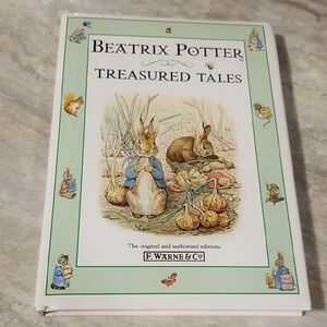 Beatrix Potter Treasured Tales Hardcover Book With Duct Cover